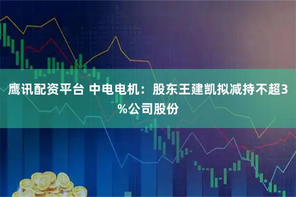 鹰讯配资平台 中电电机：股东王建凯拟减持不超3%公司股份