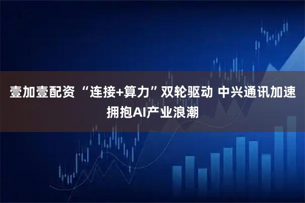壹加壹配资 “连接+算力”双轮驱动 中兴通讯加速拥抱AI产业浪潮
