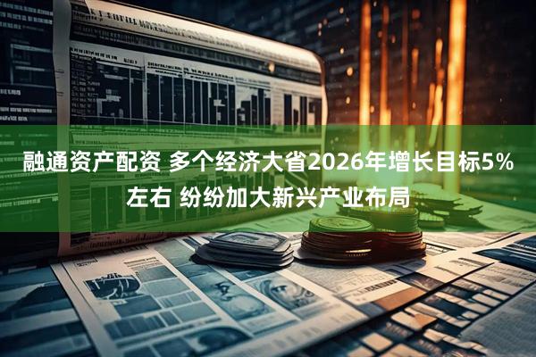 融通资产配资 多个经济大省2026年增长目标5%左右 纷纷加大新兴产业布局