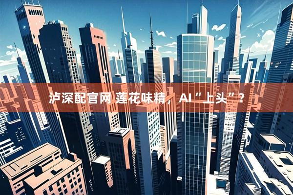 泸深配官网 莲花味精，AI“上头”？